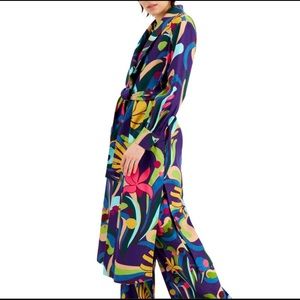 Printed Duster Jacket
